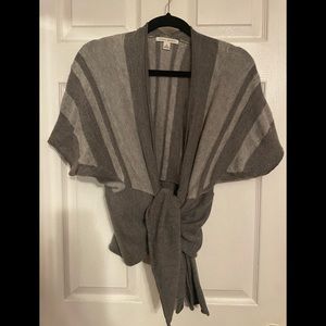 Banana Republic Wool & Cotton Knit Front Tie Sweater Size Small